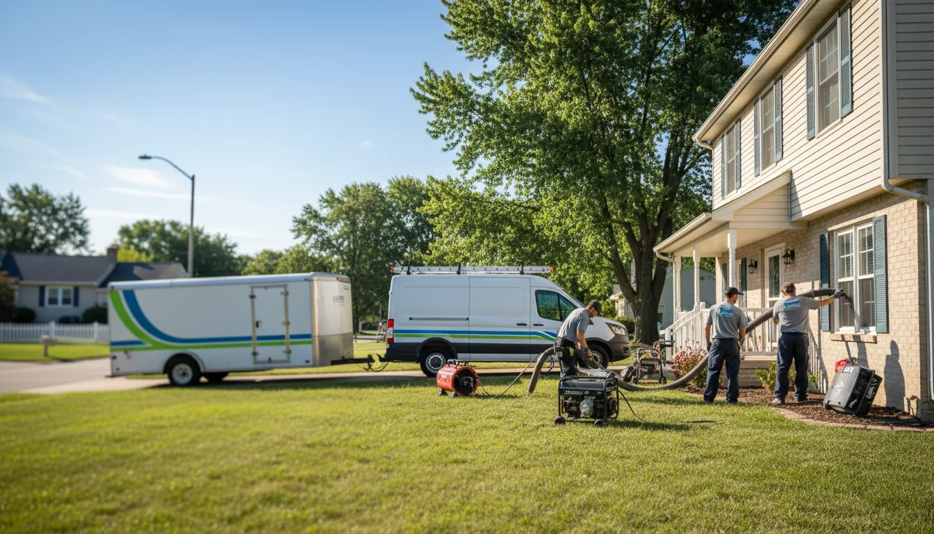 Flooded Basement Restoration And Cleanup With Repair in Lame Deer, MT near me